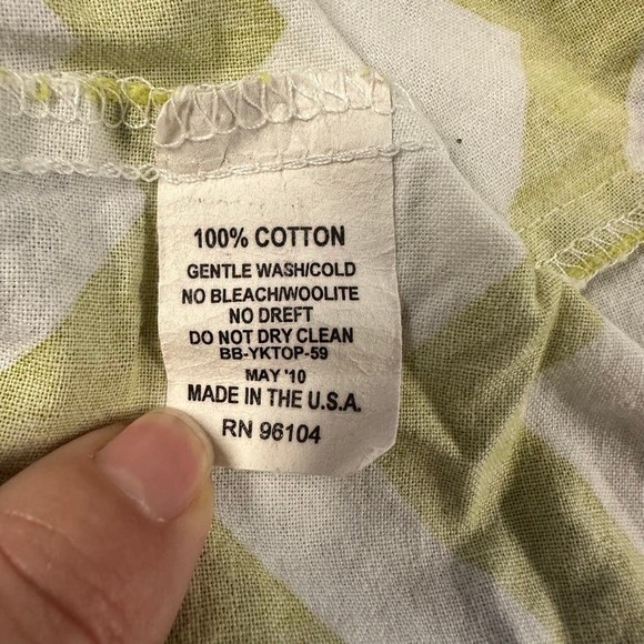 Baxter & Beatrice Blue and Green Geometric Pattern Outfit - Picture 7 of 7